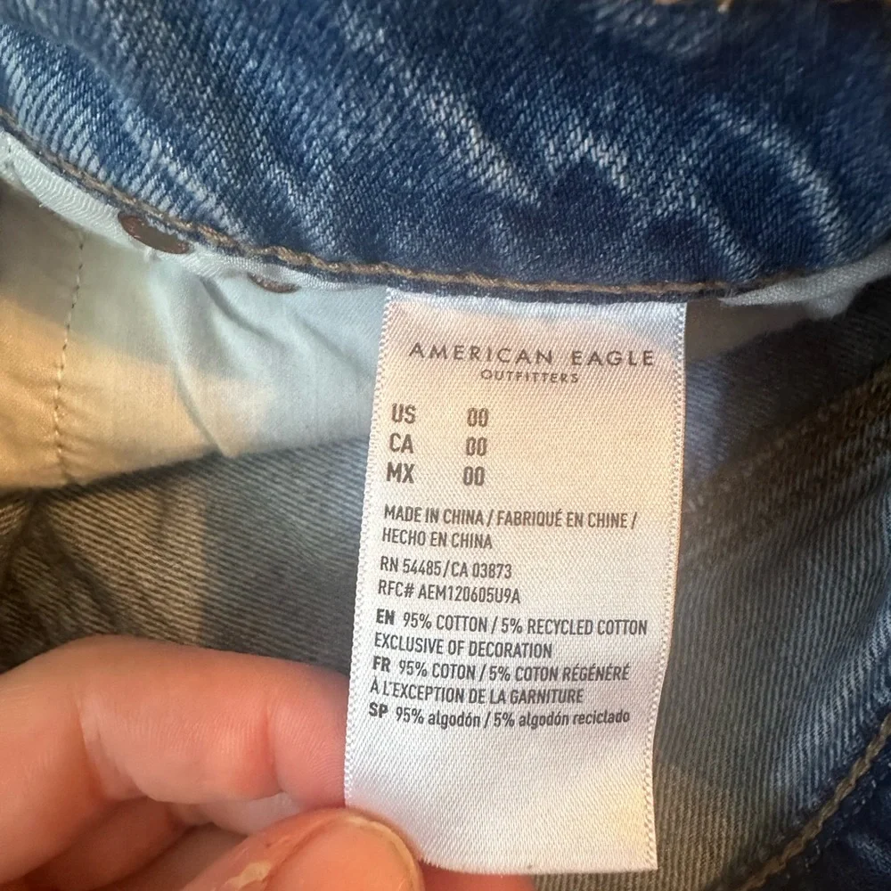 American Eagle 90’s Boyfriend Women Shorts- Size 00 - Picture 4 of 5